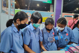 บรรยากาศในงานมหกรรมวิทยาศาสตร์และเทคโนโลยีแห่งชาติ ประจำปี 2 ... พารามิเตอร์รูปภาพ 50